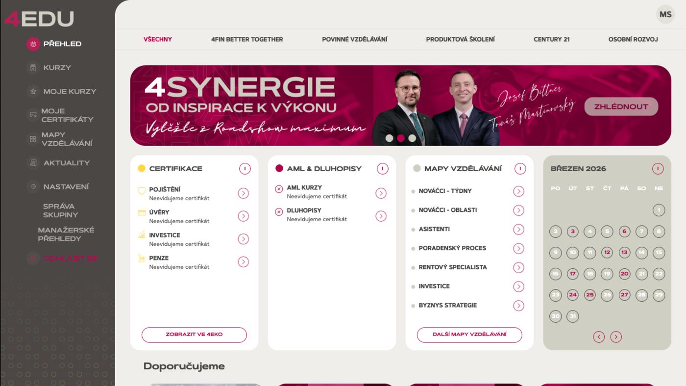 4EDU vzdělávací portál