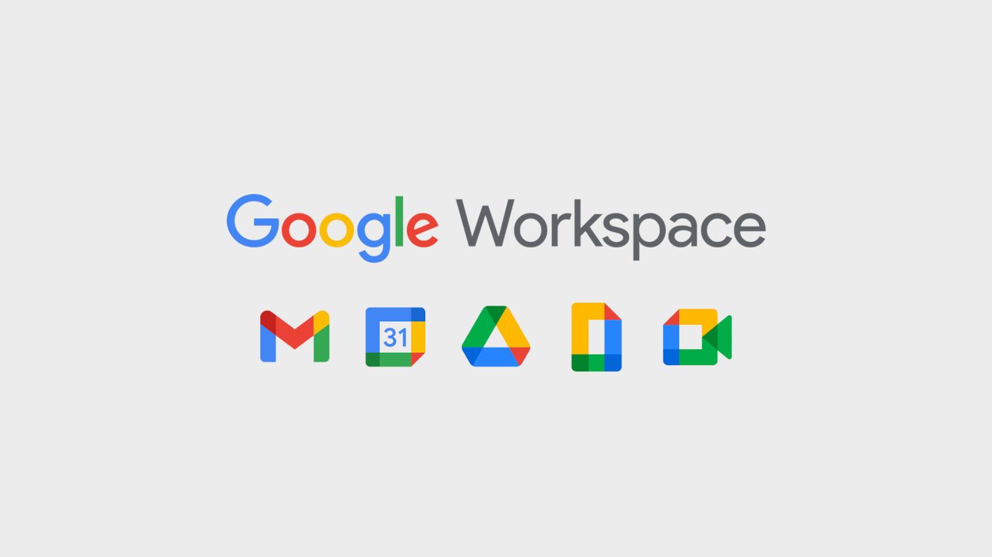 Google Workspace – Gmail, Kalendář, Drive, Dokumenty, Meet