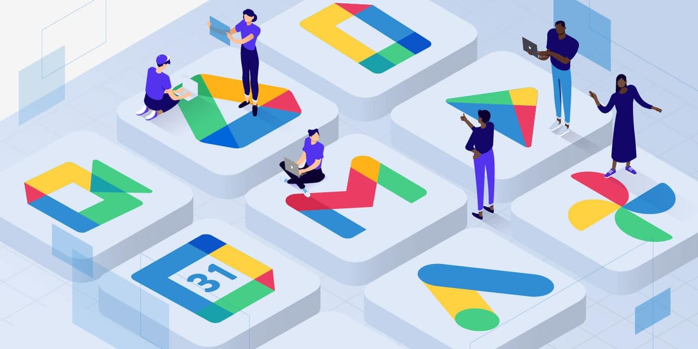 Google Workspace – Gmail, Kalendář, Drive, Dokumenty, Meet